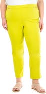 Nina Leonard Straight Leg Pull-On Pants