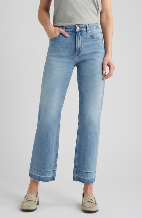 Soft Kick Flare Jeans (Bright Blue)