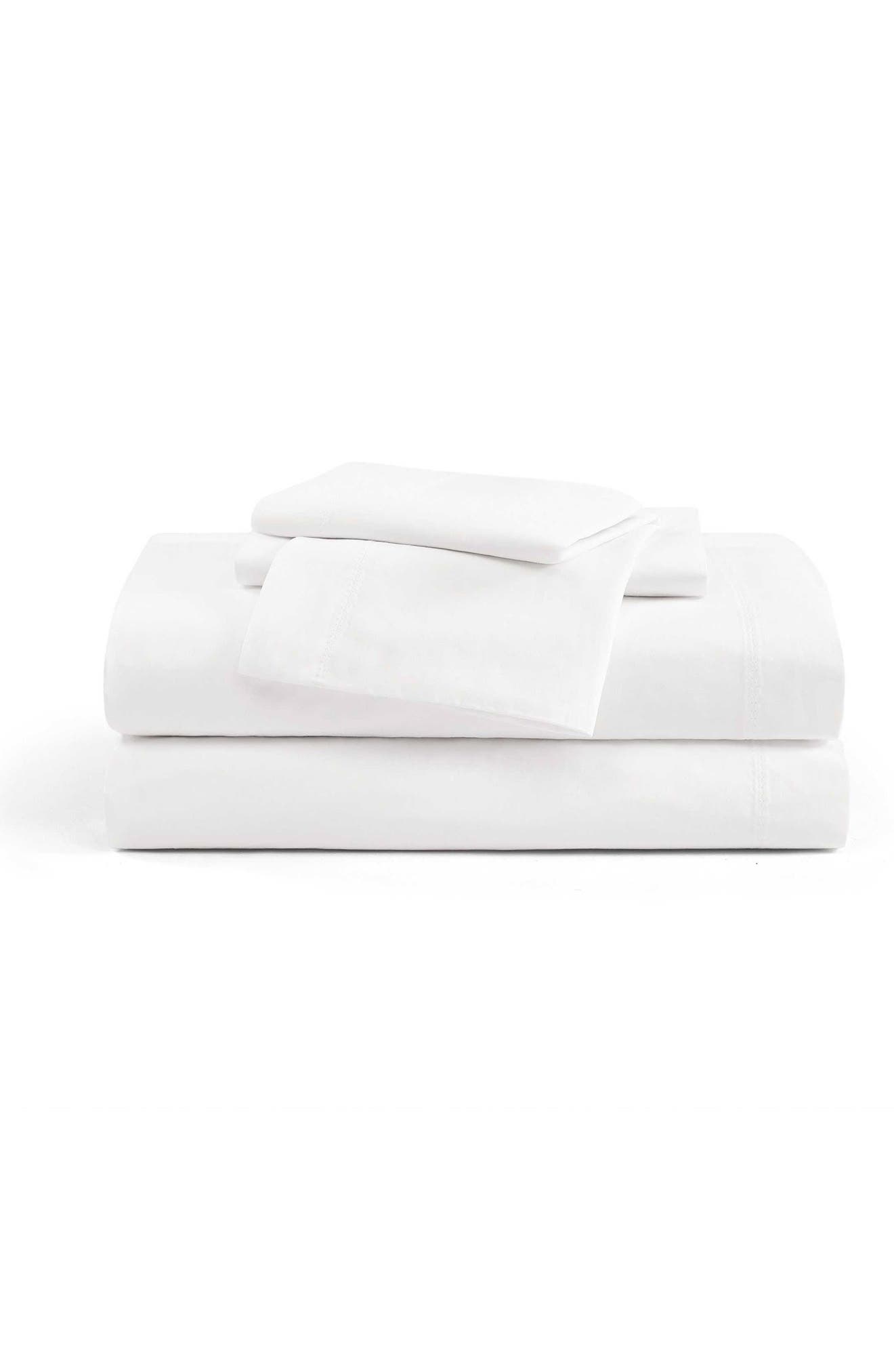 Tommy Bahama Solid 400 Thread Count Cotton Percale Sheet Set