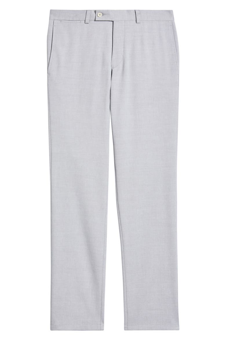 Palmer Stretch Cotton & Wool Pants, Alternate, color, LIGHT GREY