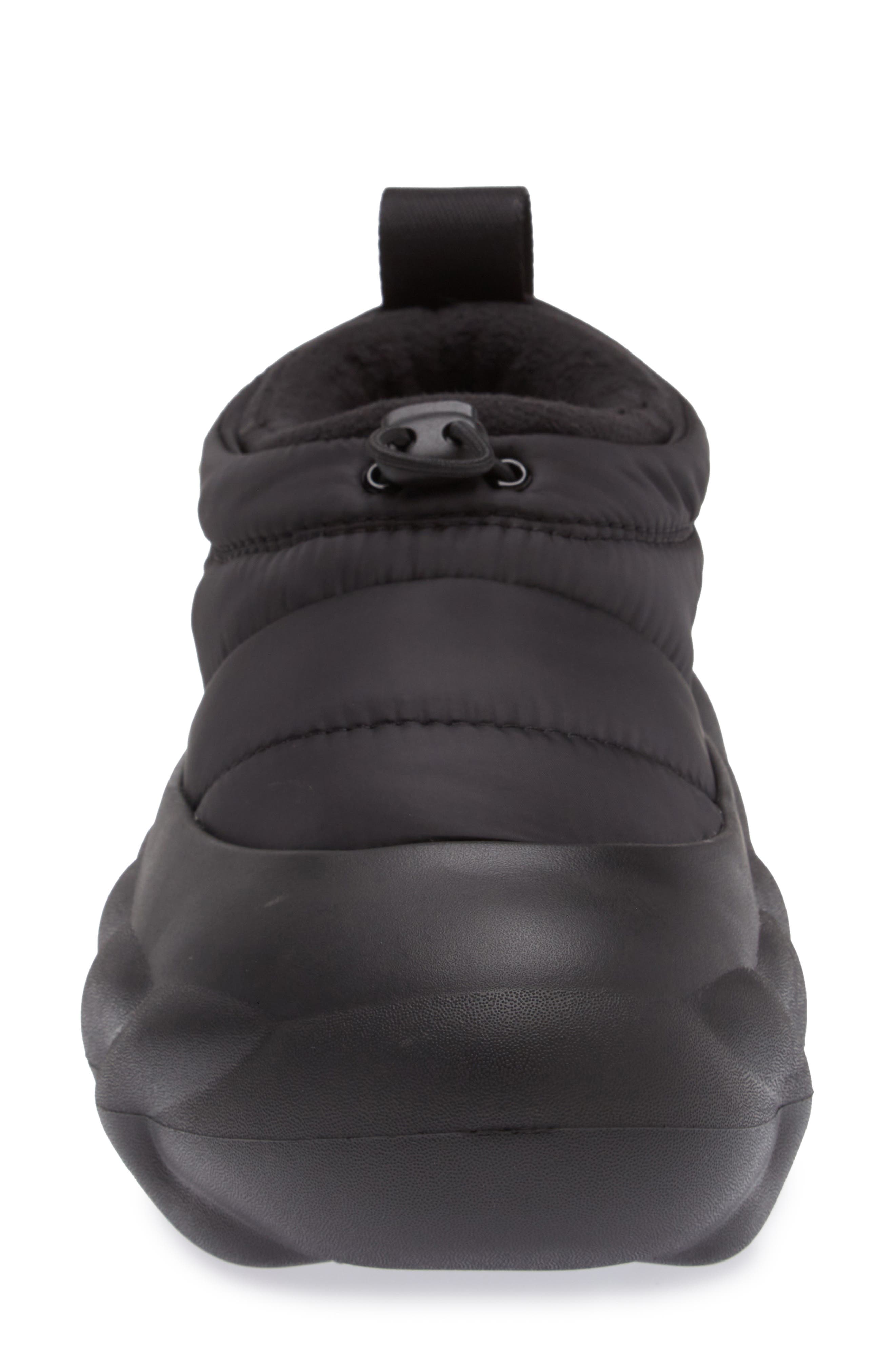 CROCS Overpuff Shorty Clog, Alternate, color, Black/ Black