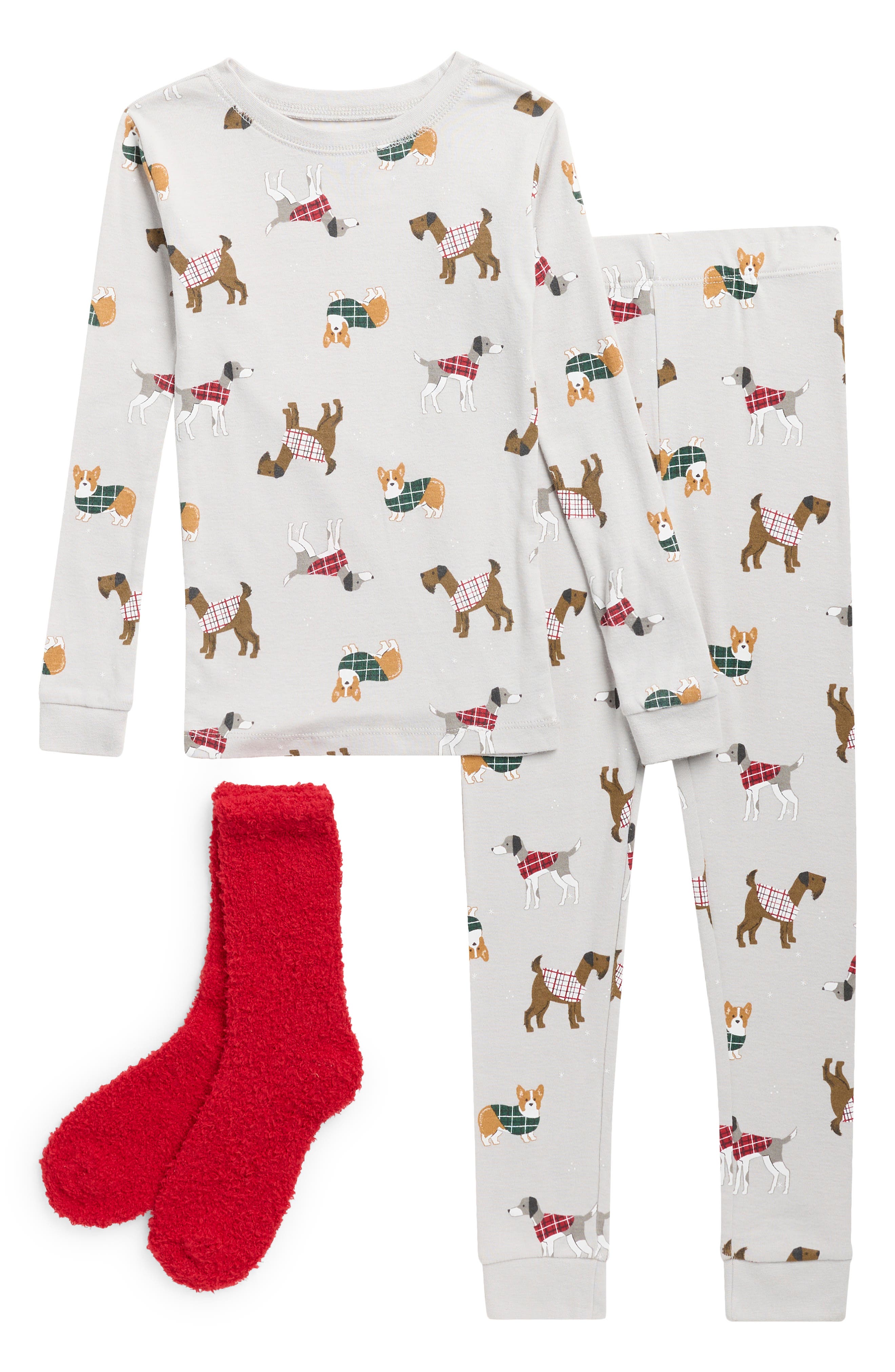 Kids' 3-Piece Holiday Sleep Set
