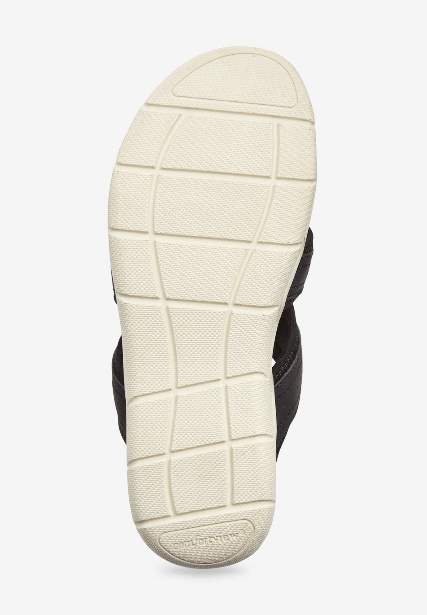 Comfortview The Alivia Water Friendly Slip On Sandal, Alternate, color, Black