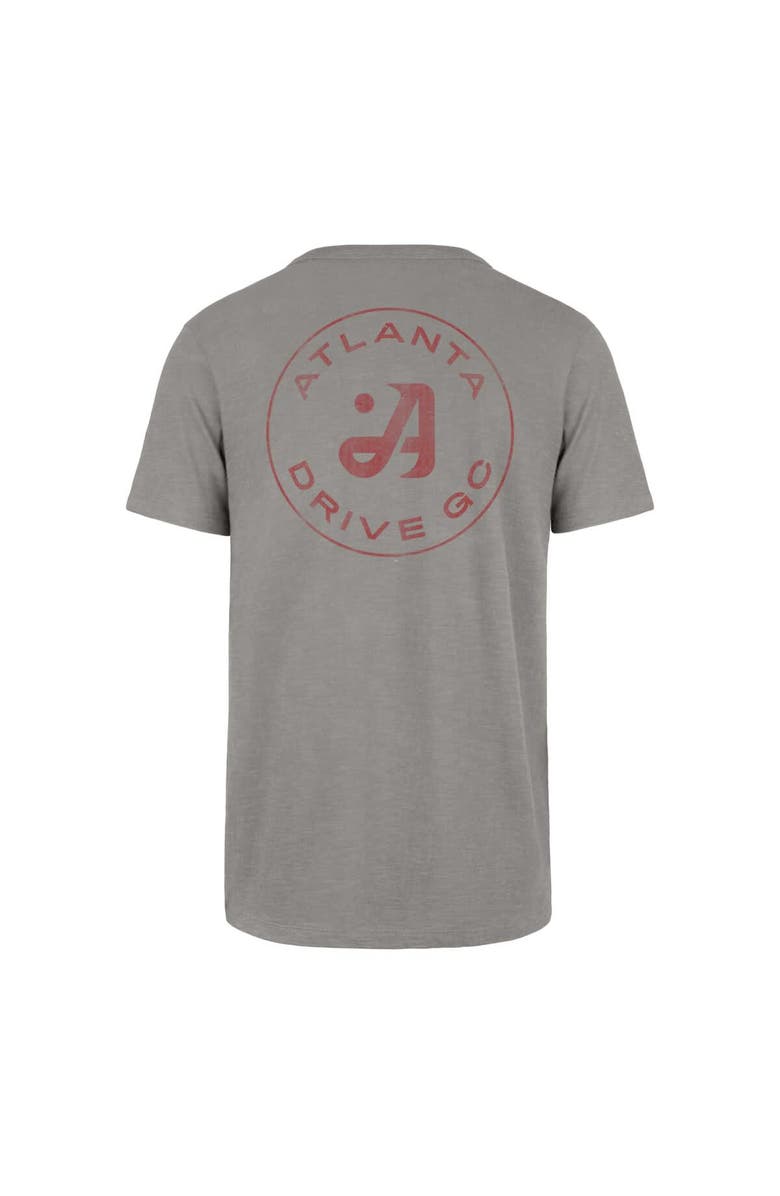 '47 Men's '47  Heather Gray TGL Atlanta Drive GC Backer Scrum T-Shirt, Main, color, Heather Gray