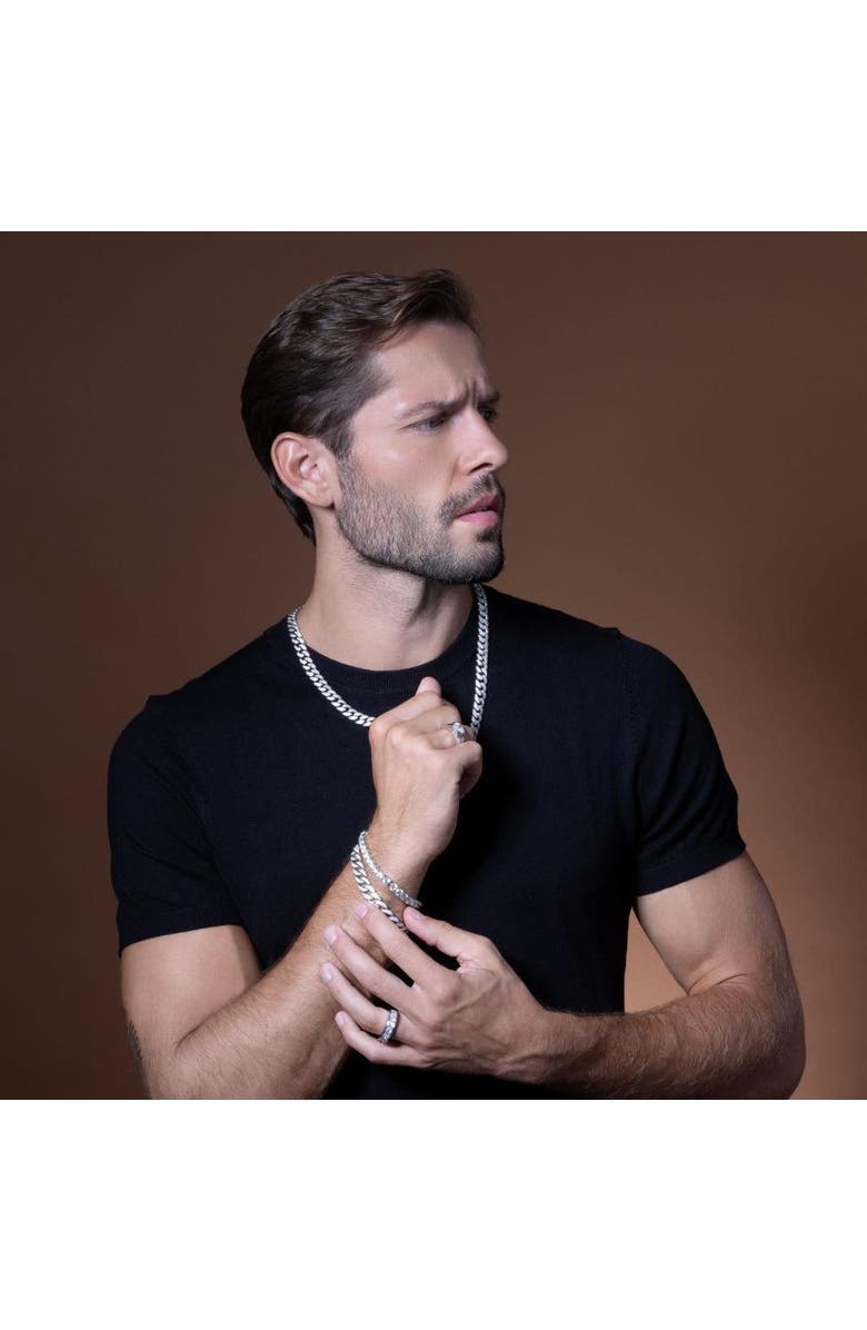 Anna Zuckerman 3 Carat Presidential Ring in Platinum, Alternate, color, G/H Color Crystalline