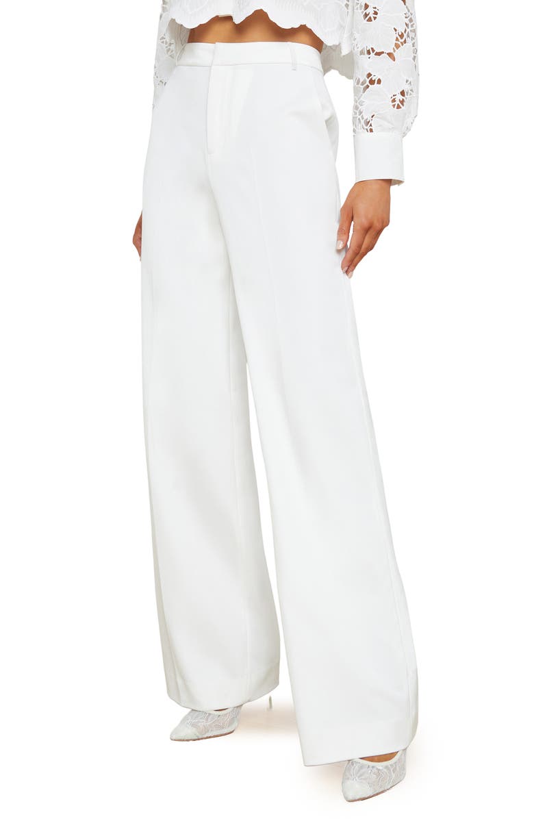 L'AGENCE Livvy Straight Leg Pants, Alternate, color, 