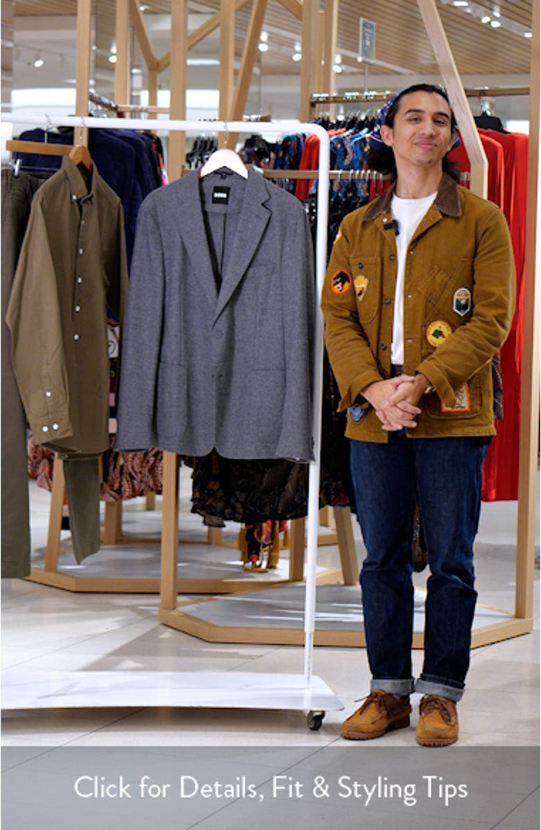 Hanry Tech Flannel Performance Sport Coat, sales video thumbnail