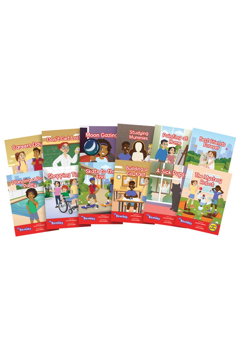 The Beanies Diversity Phase 6, 12 Book Set, Alternate, color, Multicolored