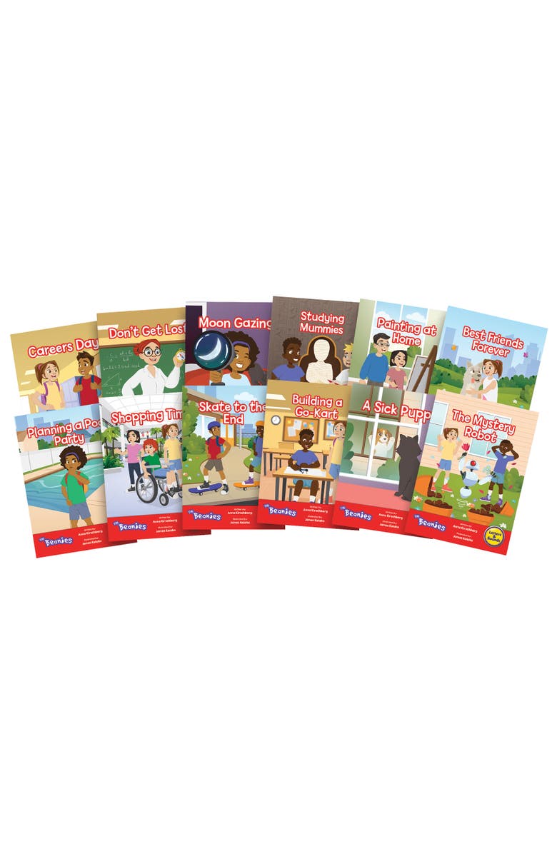 Junior Learning The Beanies Diversity Phase 6, 12 Book Set, Alternate, color, Multicolored