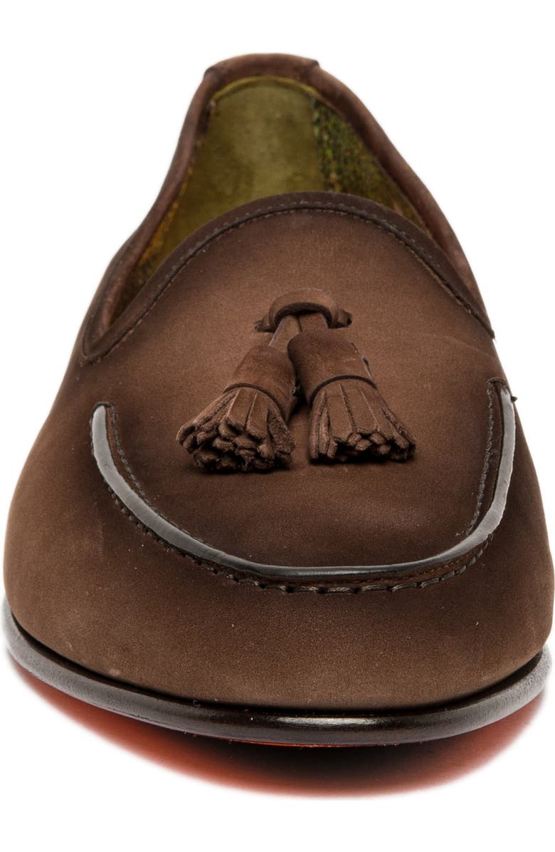 Santoni Andrea Tassel Loafer, Alternate, color,