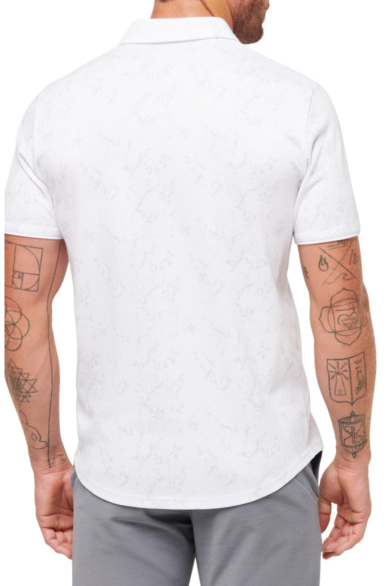 Warmer Tides Scoop Polo, Alternate, color, WHITE