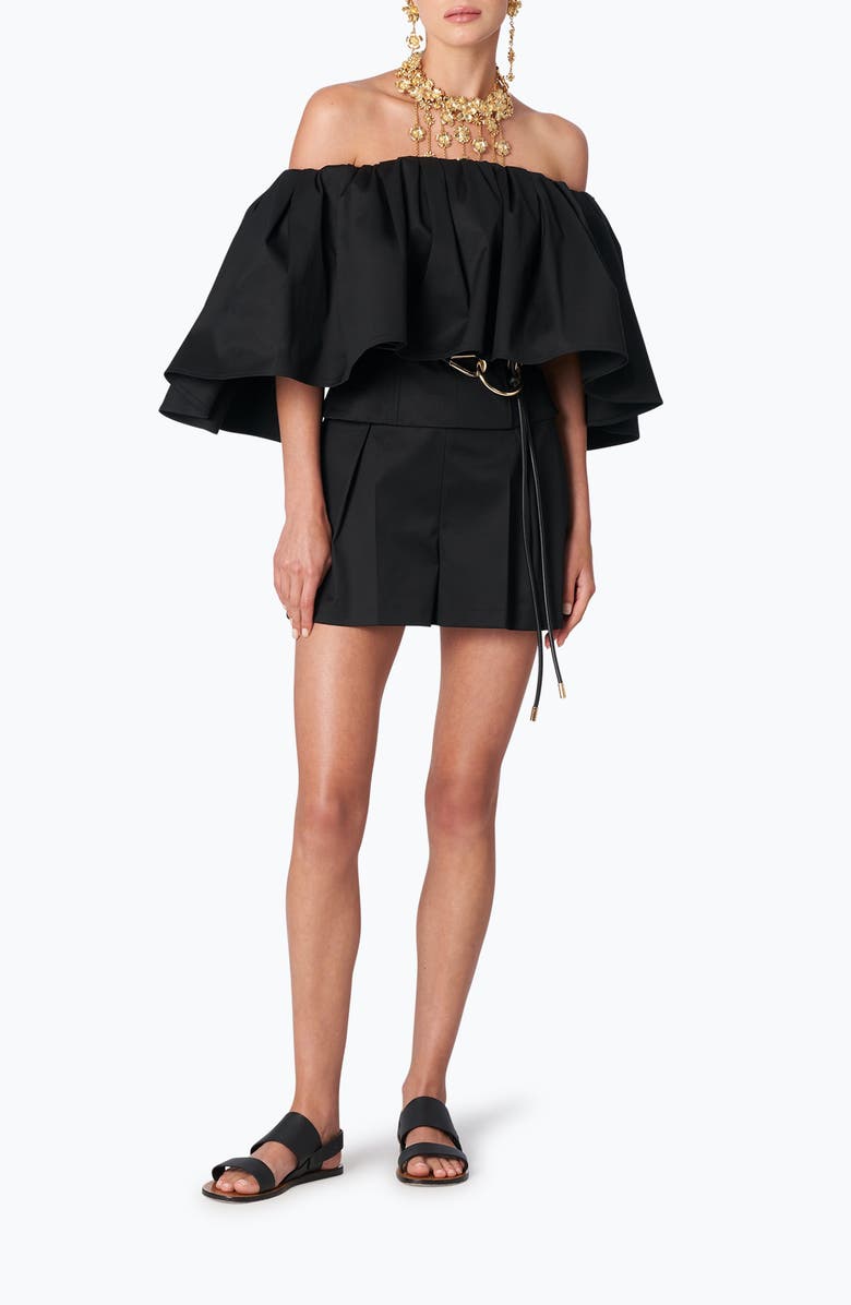Carolina Herrera Off the Shoulder Top, Alternate, color,
