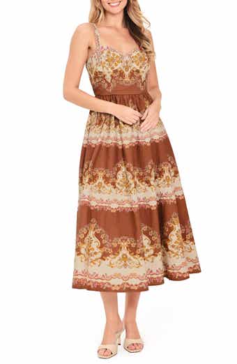 Fit and Flare Midi Dress
