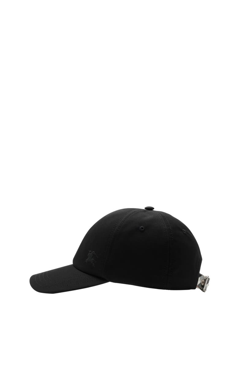 Burberry Gabardine Baseball Cap, Alternate, color, Black/Sand Beige