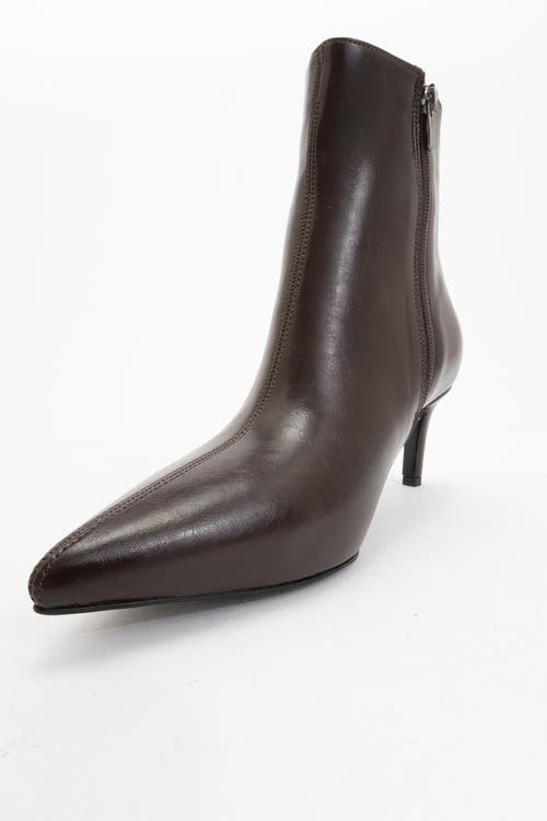 Prologue Shoes Noya Stiletto Boot In Brown