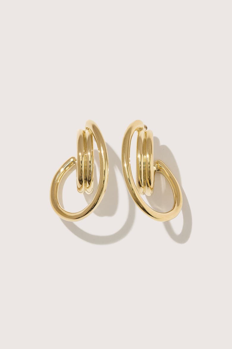 14kt Gold Vermeil  Sonder Earrings, Alternate, color, Yellow Toned Gold