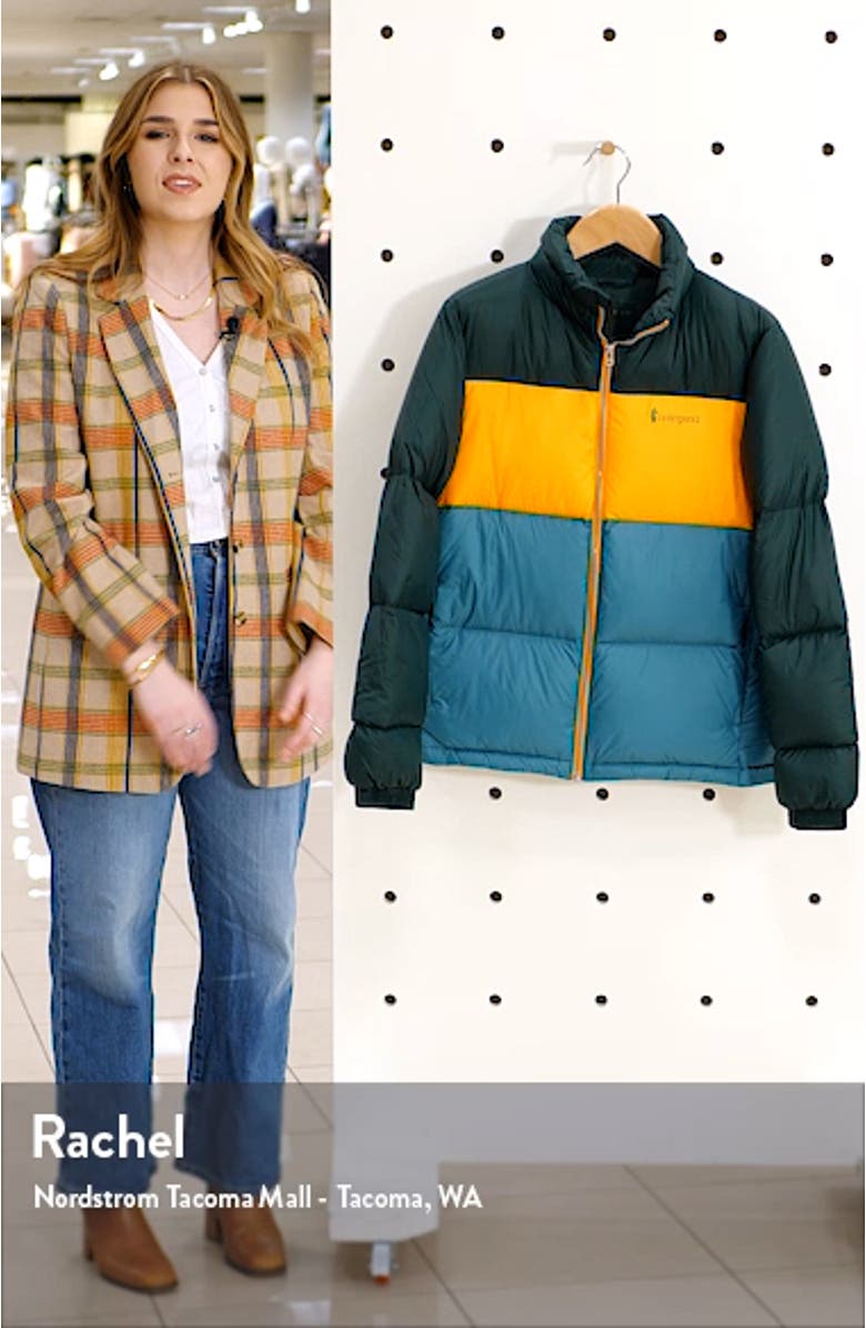 Solazo Colorblock Down Jacket, sales video thumbnail