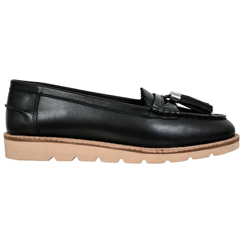Jelavu Luna Leather Loafers In Black