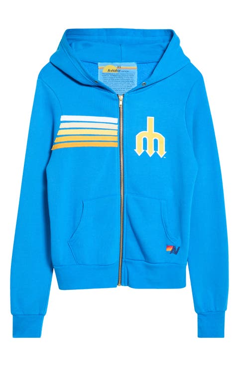 Seattle Mariners Graphic Full Zip Hoodie