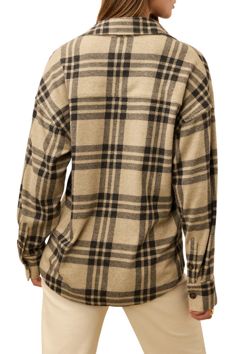 Legend Plaid Overshirt, Alternate, color, LOST TRAILS PLAID