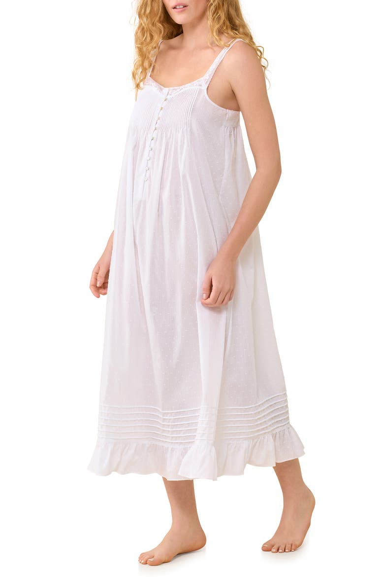 Ballet Nightgown, Alternate, color, WHITE