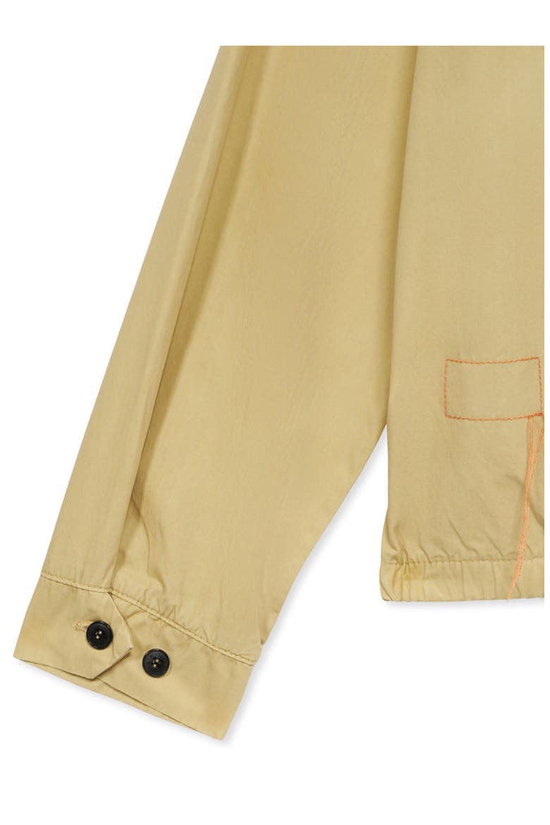 Carol Cotton Poplin Zip-Up Jacket, Alternate, color, KHAKI