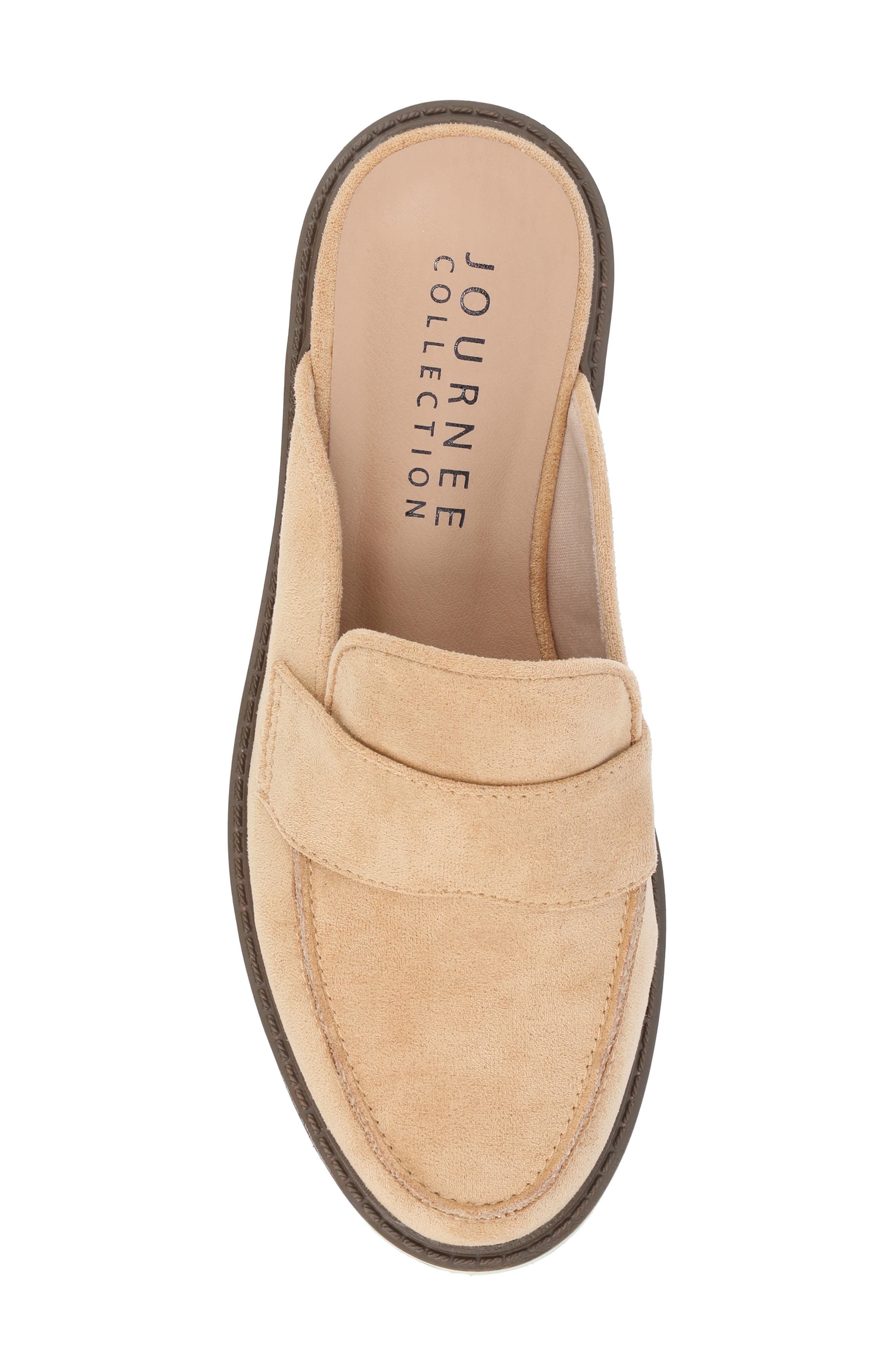 Miycah Lug Sole Platform Mule, Alternate, color, TAN
