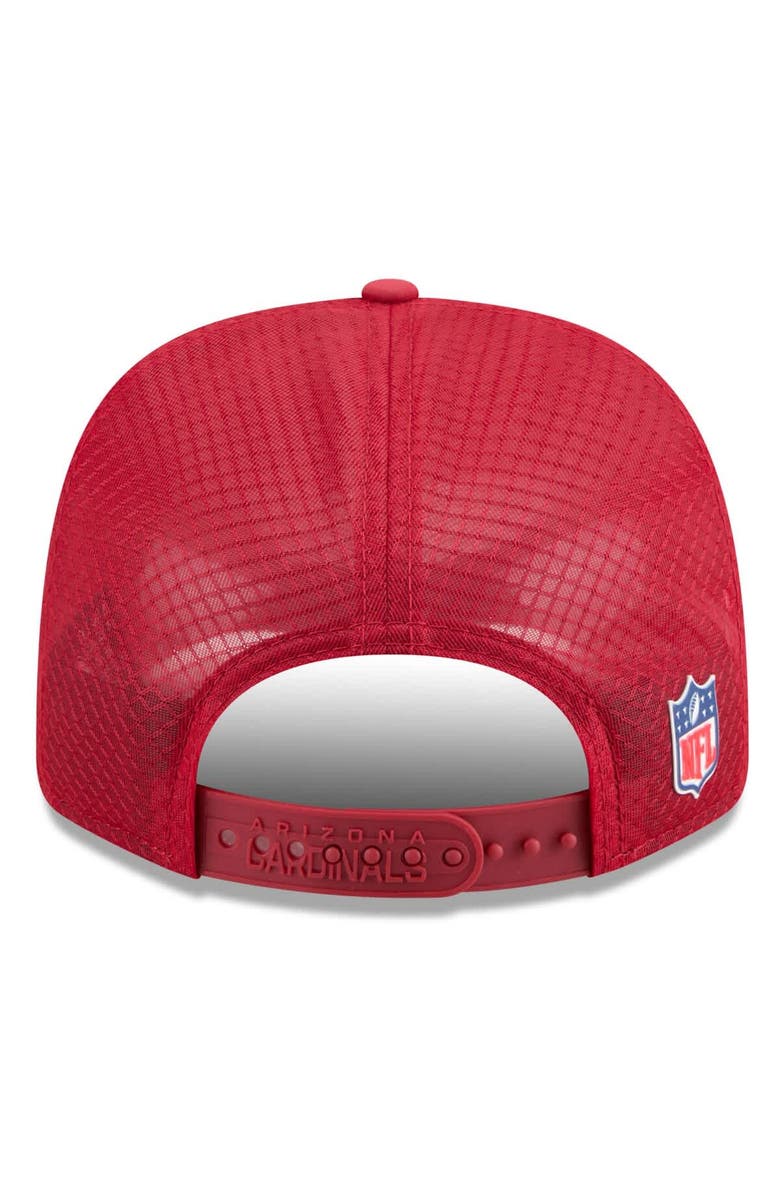 New Era Men's New Era Cardinal Arizona Cardinals 2025 Sideline  9SEVENTY Trucker Adjustable Hat, Alternate, color, Cardinal