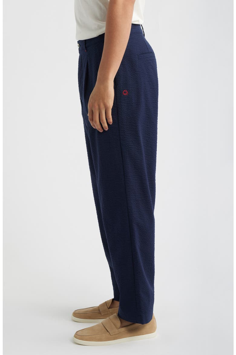 Mr. Lynch's 1201M Seersucker Trousers, Alternate, color, DARK NAVY