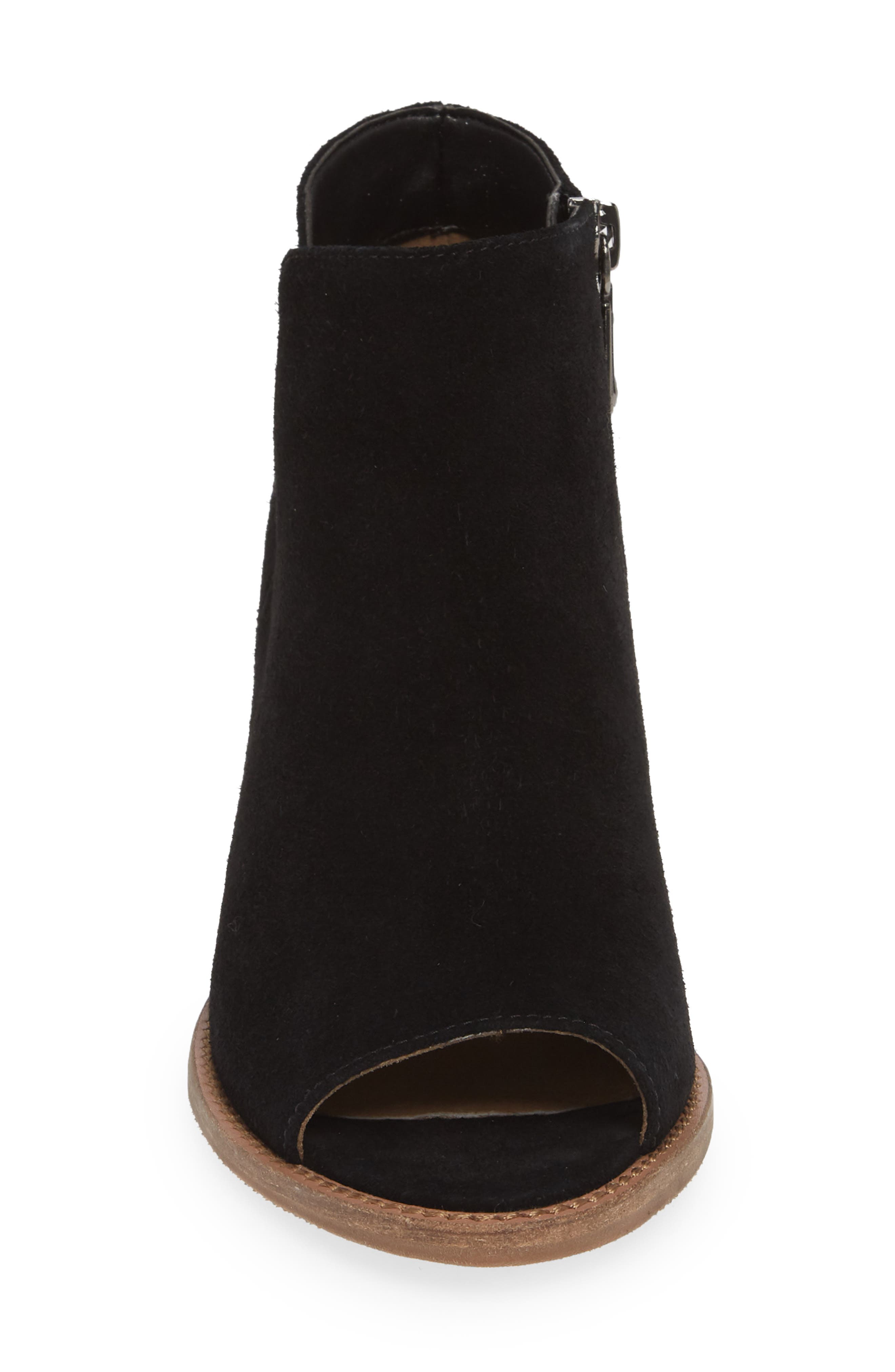 Blondo Nappa Waterproof Open Toe Bootie, Alternate, color, 