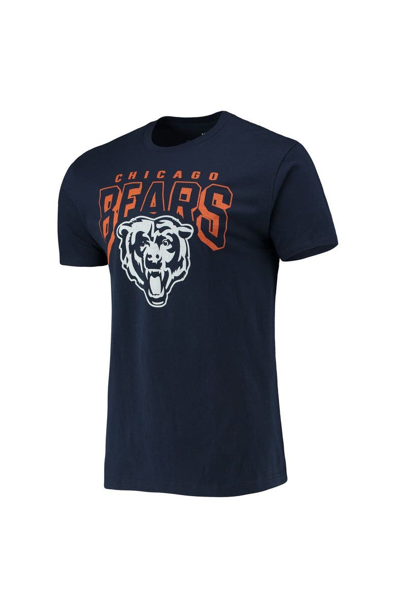 Junk Food Men's Junk Food Navy Chicago Bears Bold Logo T-Shirt, Alternate, color, Navy