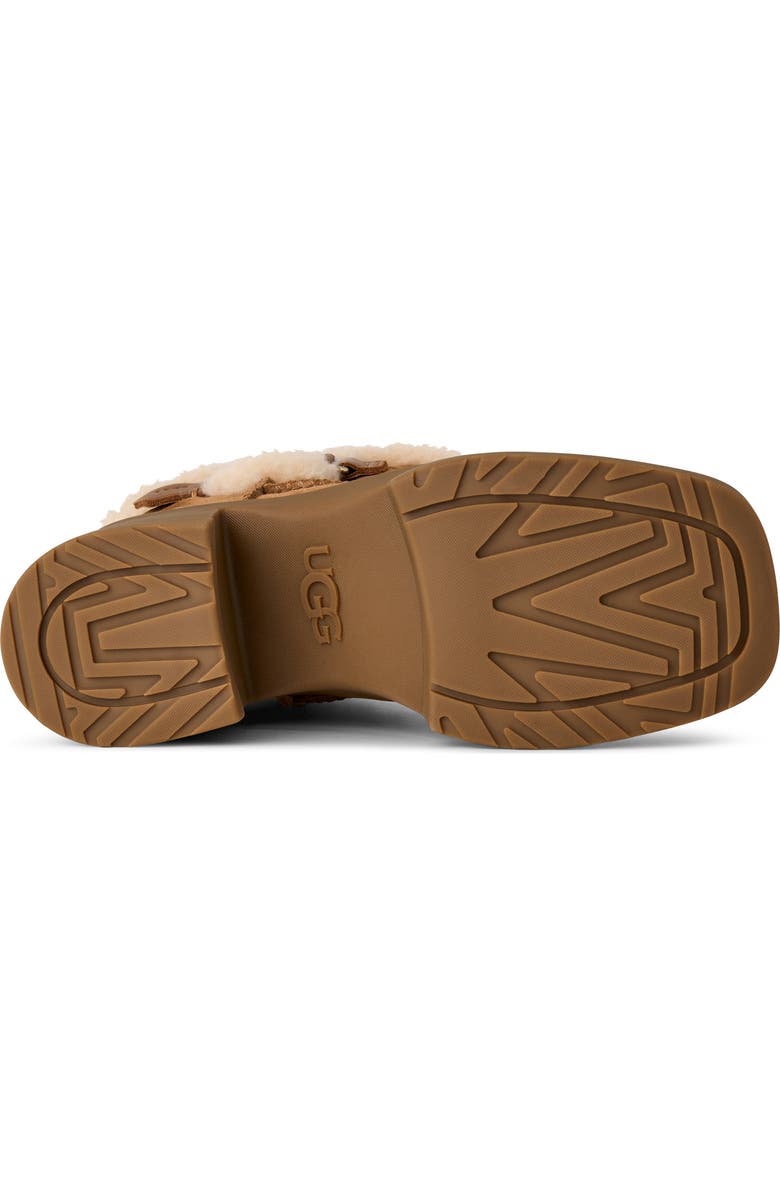 UGG<sup>®</sup> Moxy Genuine Shearling Trim Pull-On Boot, Alternate, color, Chestnut