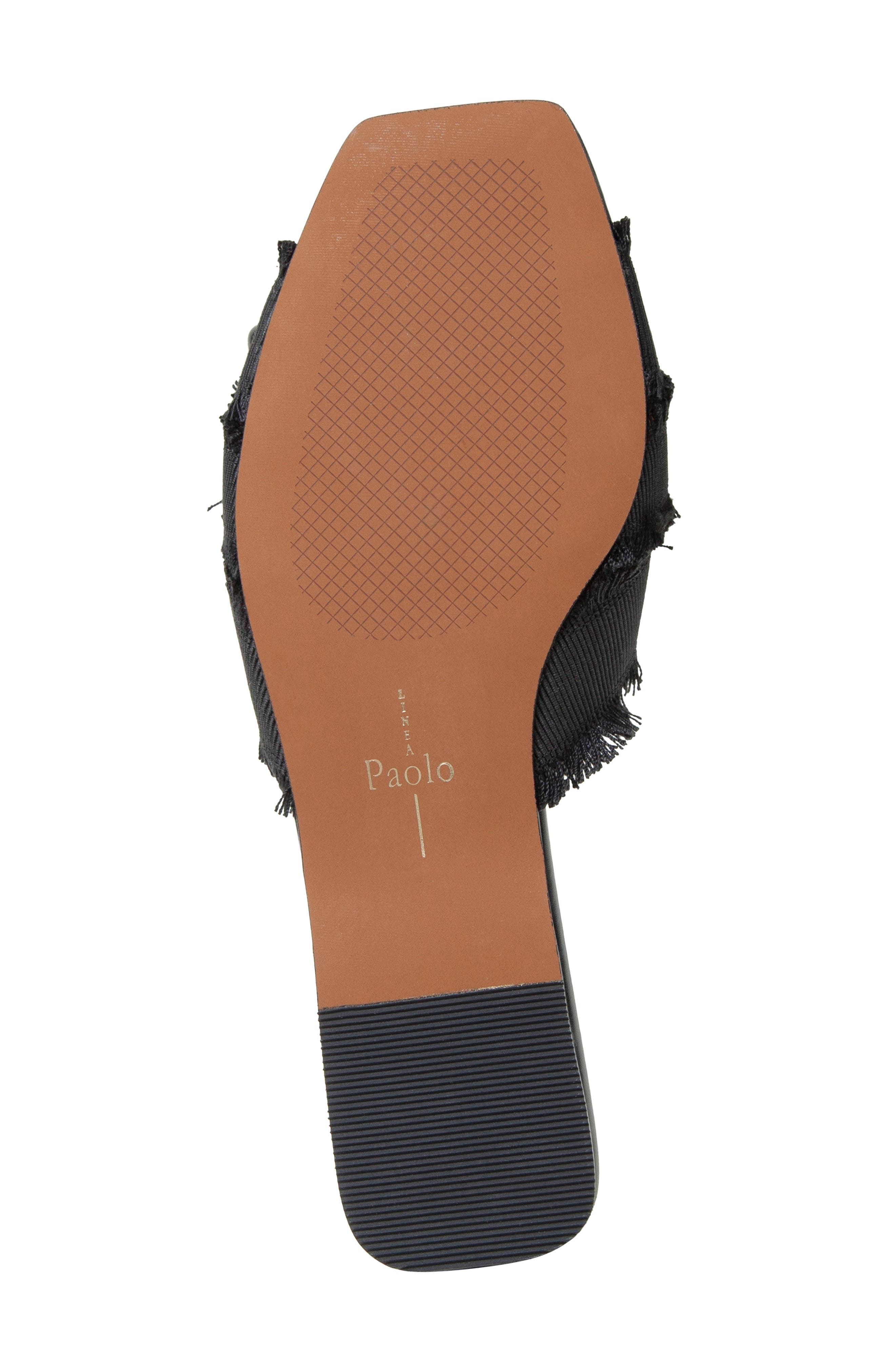 Linea Paolo Lottie Slide Sandal, Alternate, color, Black