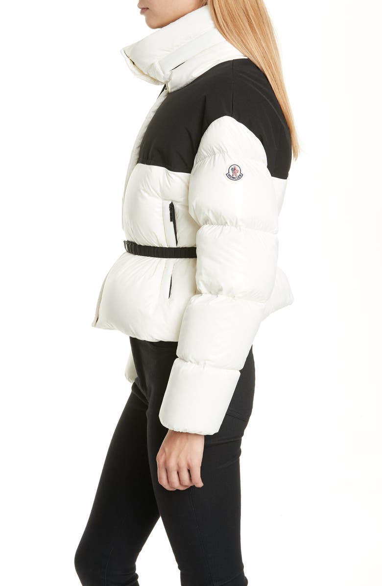 Moncler Nil Colorblock Quilted Down Puffer Jacket, Alternate, color, 