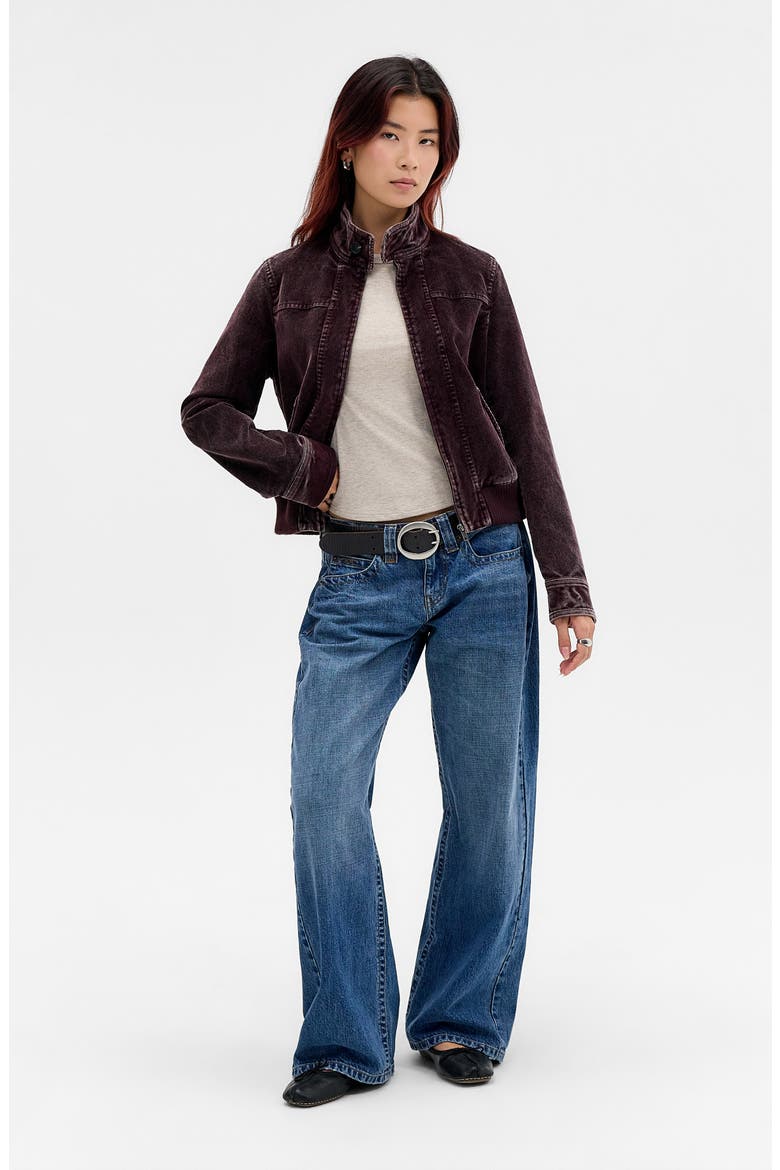 Roxy Corduroy Jacket, Alternate, color, WINE