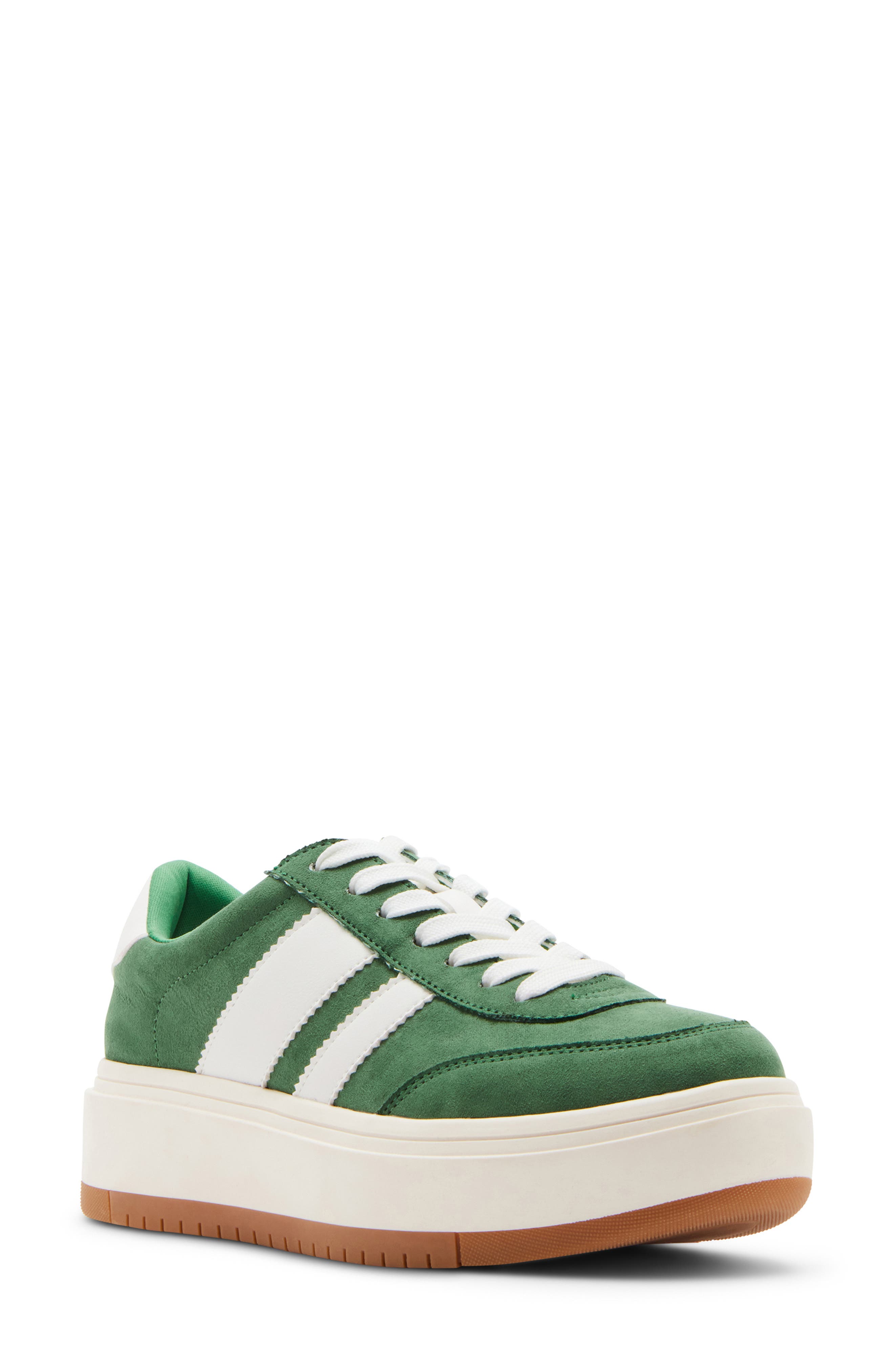 Madden Girl Navida Sneaker, Main, color, Green Multi