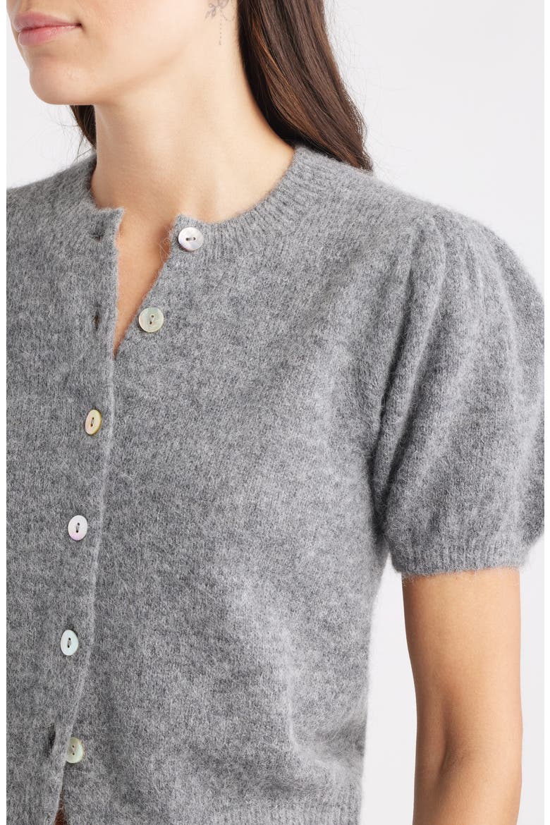 Anisa Cardigan, Alternate, color, DARK HEATHER GREY