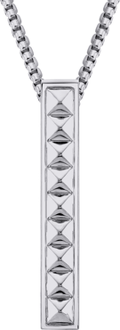 Michael M Men's Tetra Pillar Necklace Pendant