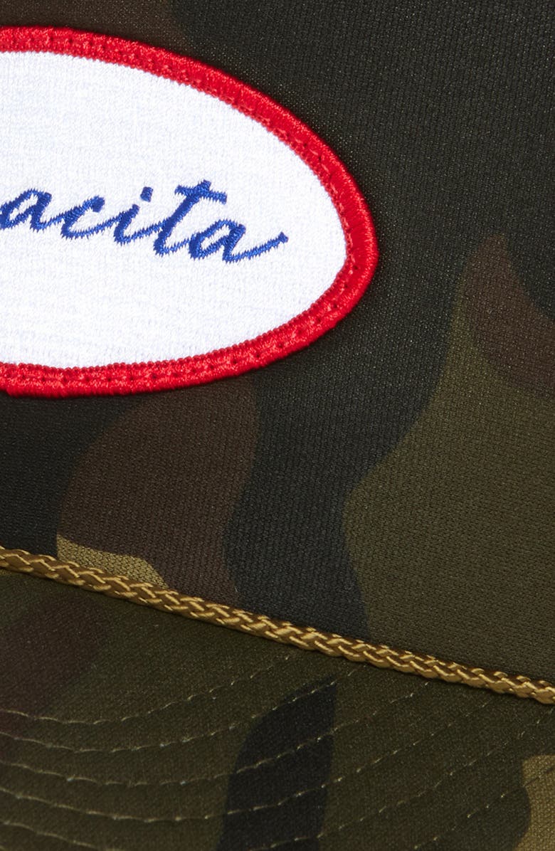 Friday Feelin’ Mamacita Trucker Hat, Alternate, color, Camo