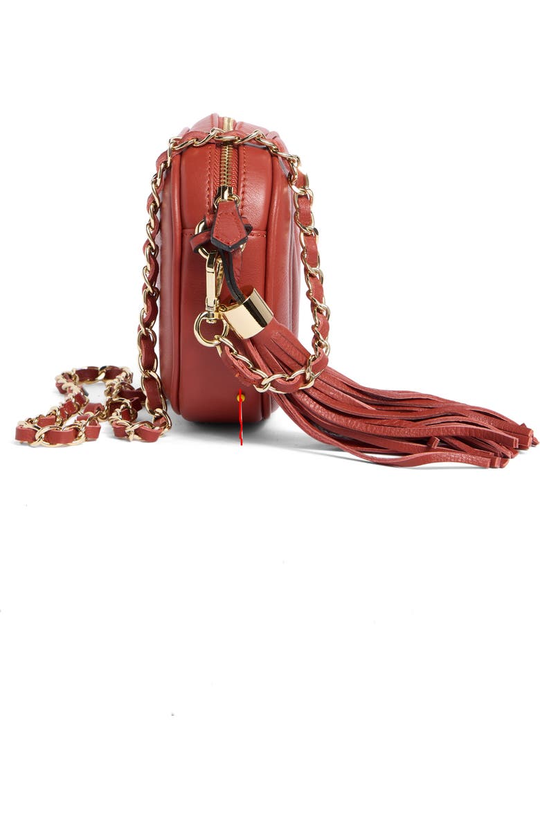 VALENTINO BY MARIO VALENTINO Nina Signature Crossbody Bag, Alternate, color, Rust