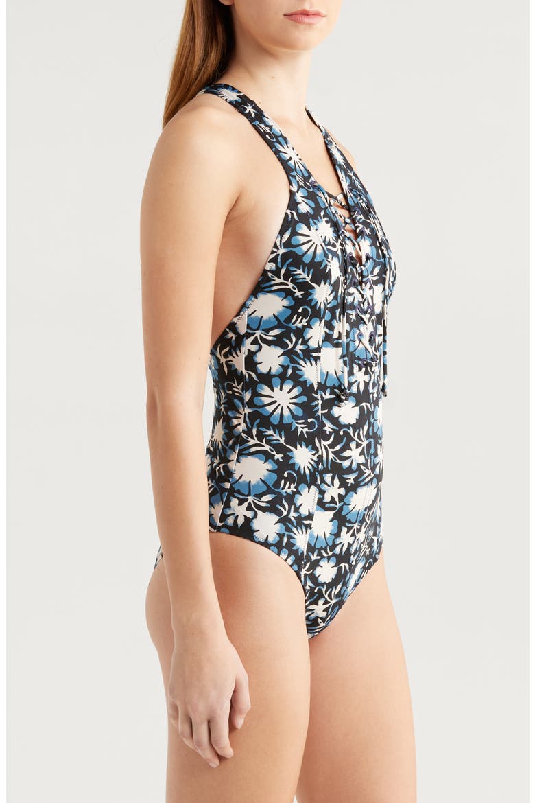 Halia One-Piece Swimsuit, Alternate, color, SUN PRINT