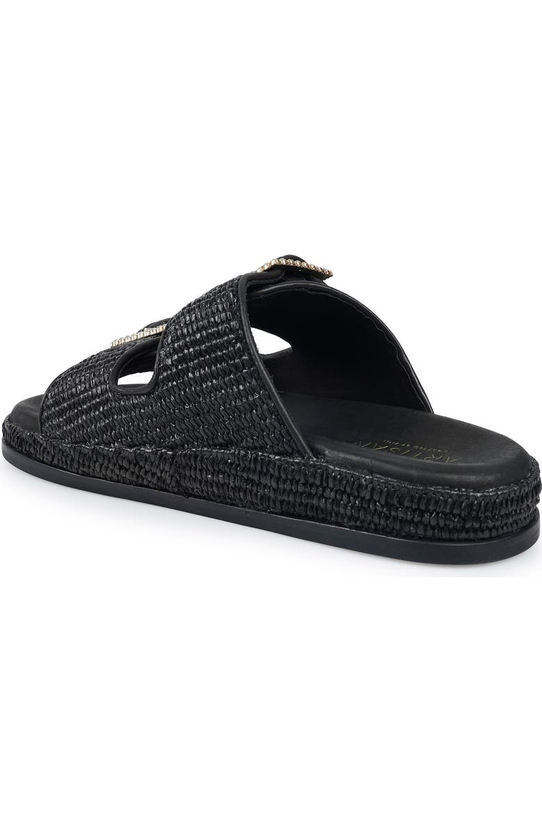 ZIGI ARTISAN Reedie Two-Strap Sandal, Alternate, color, Black