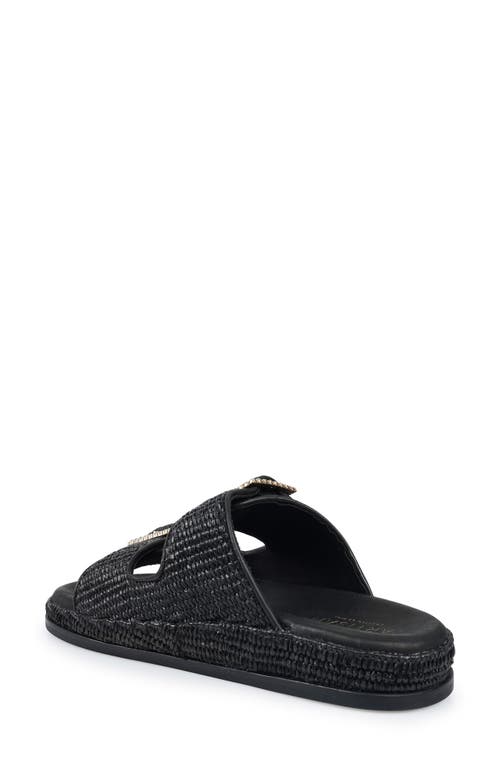 Zigi Artisan Reedie Two-strap Sandal In Black
