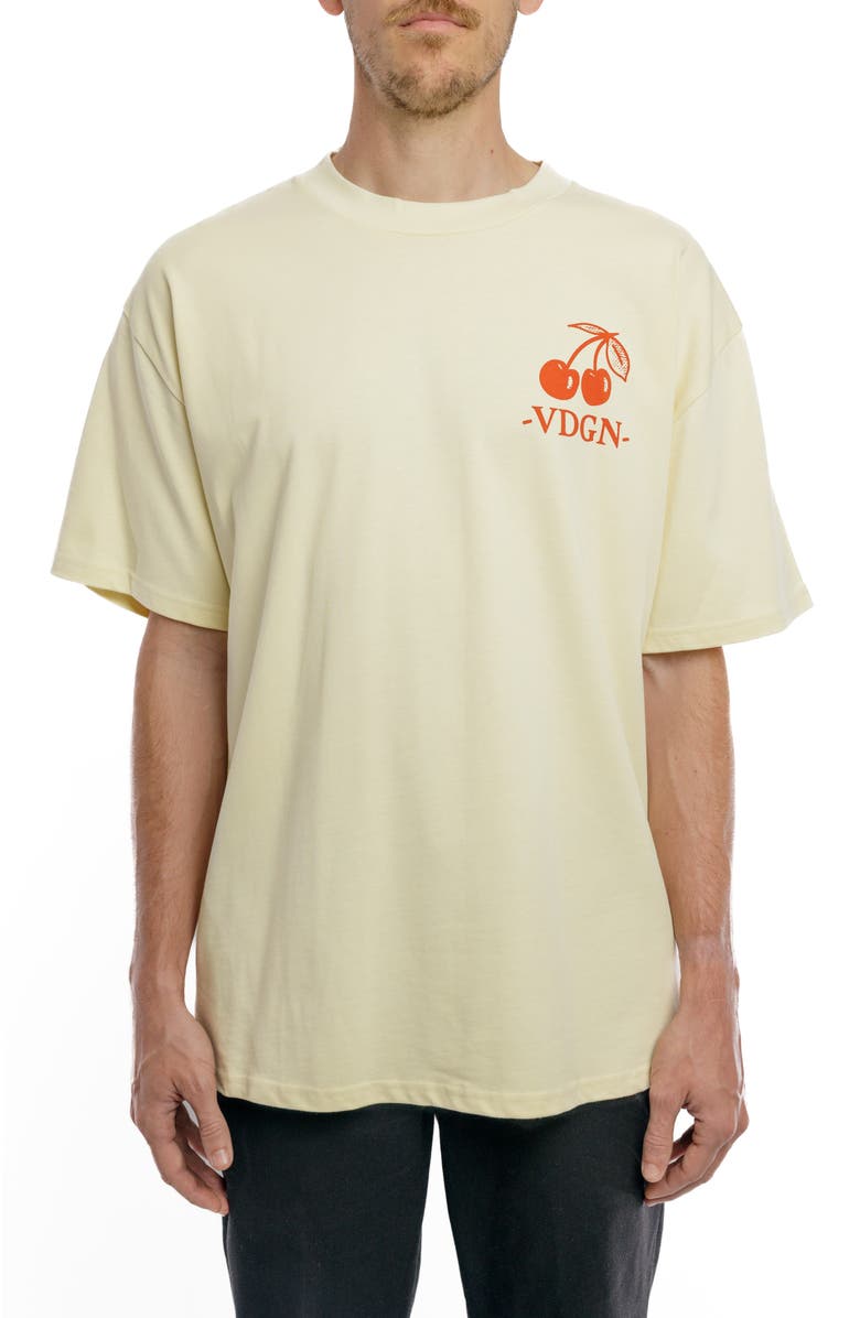 Vardagen Seven Year Grit Heavyweight Tee, Main, color, Butter