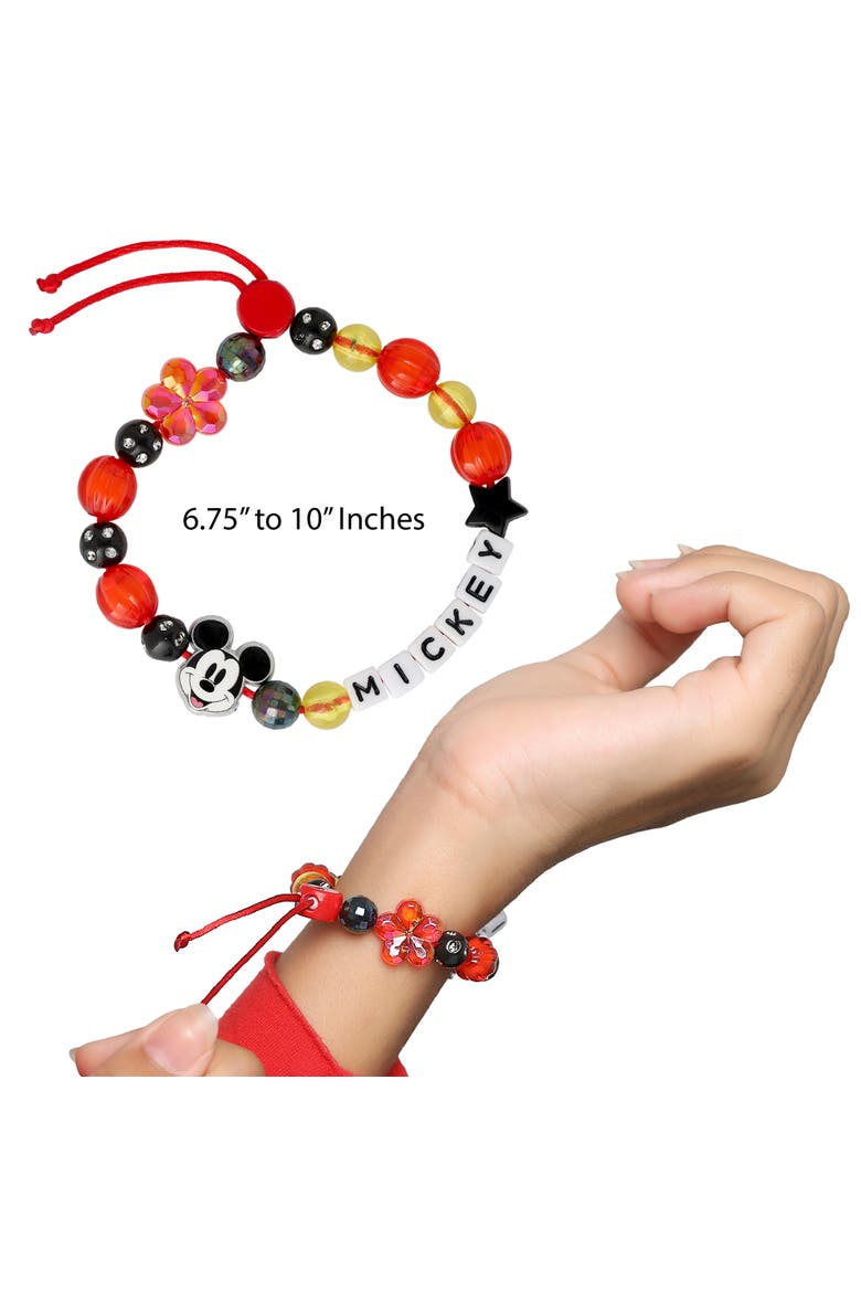 Mickey Mouse Bracelet Set for Girls 2-Piece Official License, Alternate, color, Black