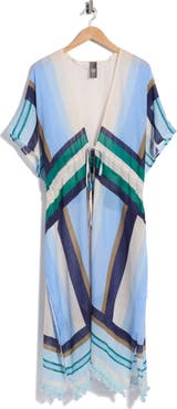 Vince Camuto Mixed Bold Duster