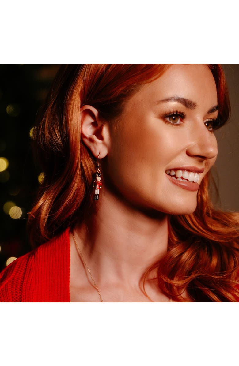 Bill Skinner Studio Nutcracker Stud Earrings, Alternate, color, Nutcracker