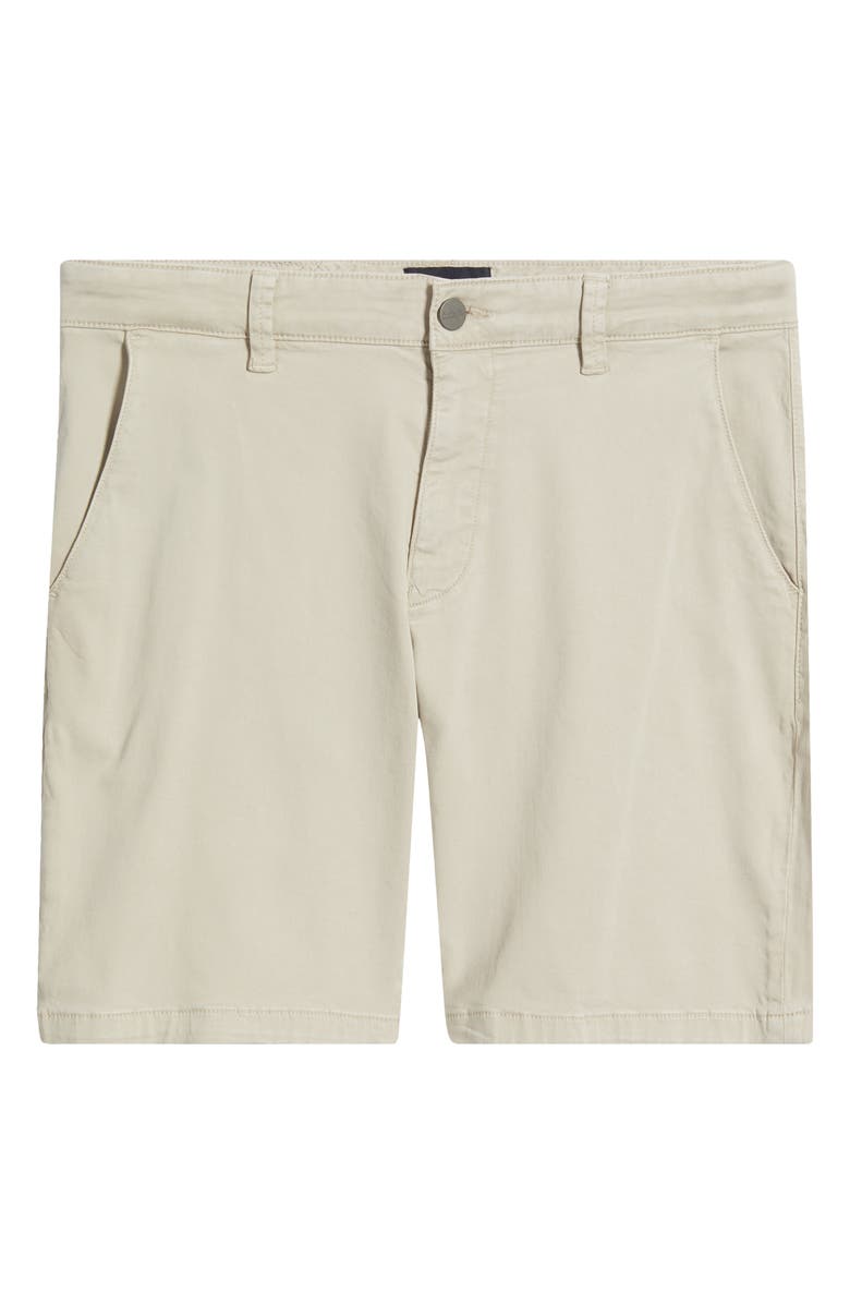 34 Heritage Arizona Flat Front Shorts, Alternate, color, Dawn Twill