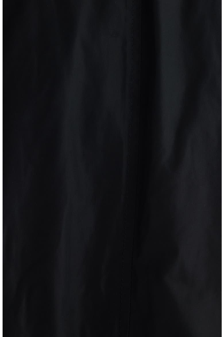 Charone Faux Fur Collar Short Parka, Alternate, color, BLACK