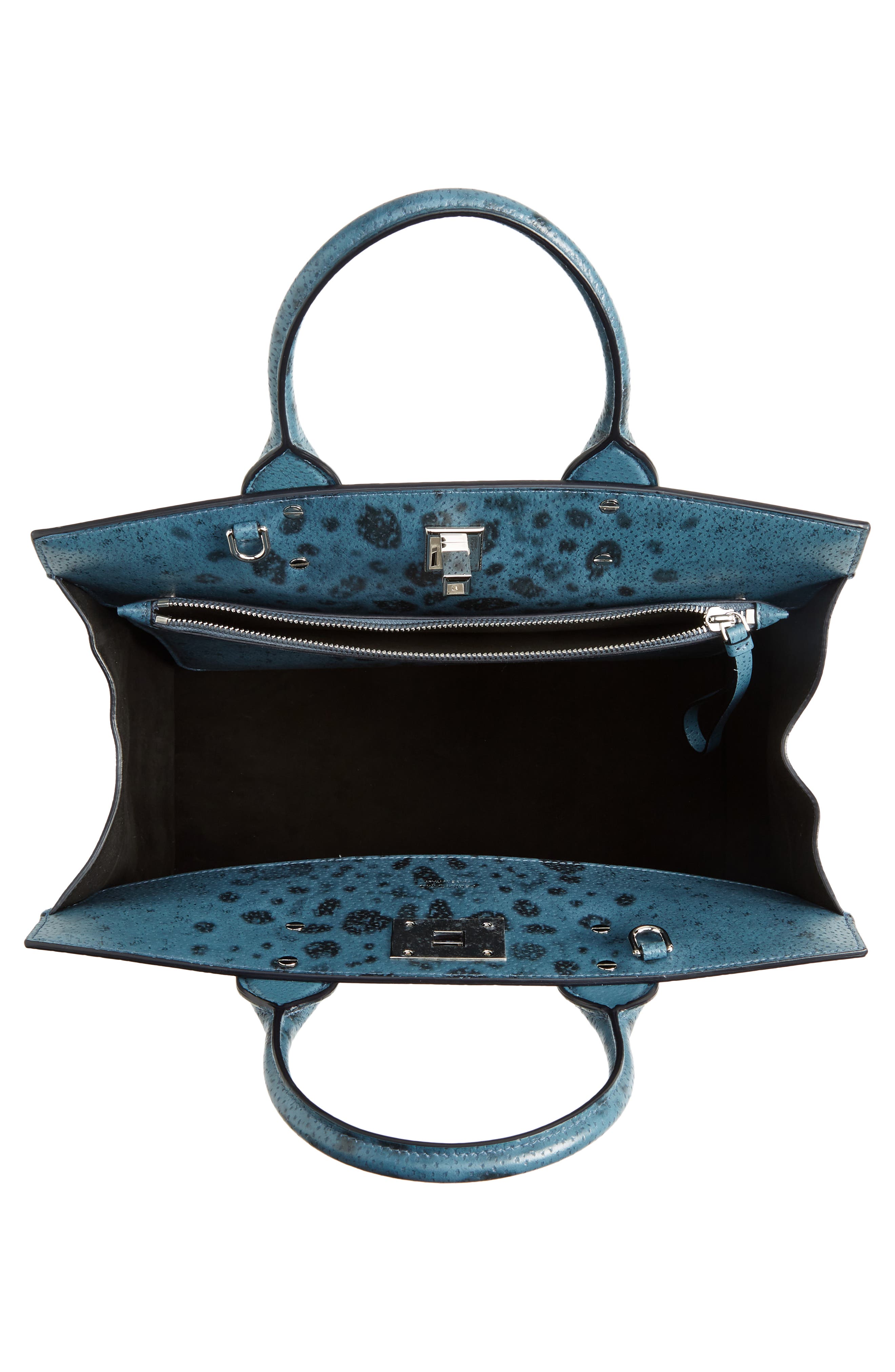 FERRAGAMO The Studio Soft Leather Top Handle Bag, Alternate, color, 